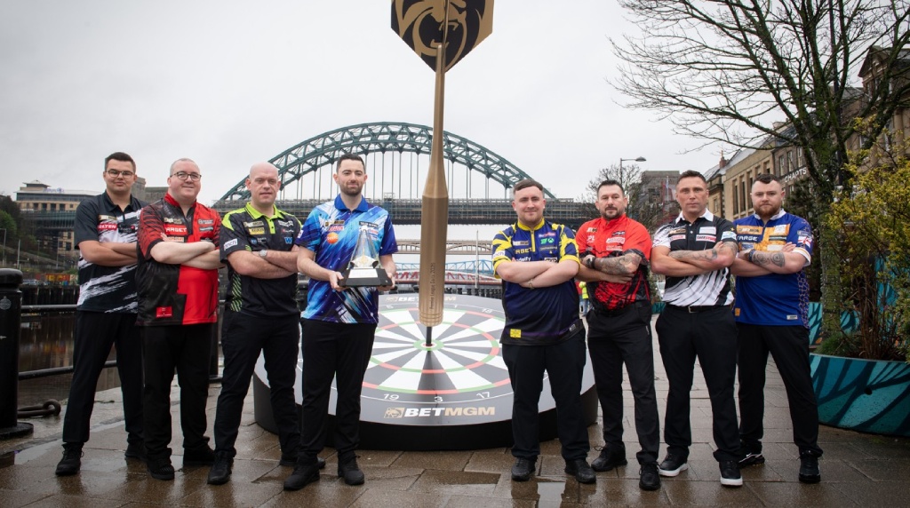 The 2026 Premier Leage Darts Line-Up.