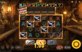Screenshot from the New Digging for Wilds Slot by Red Tiger
