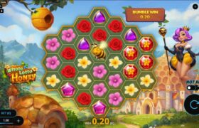 Screenshot from the New Whole Lotta Honey Slot by Gaming Corps