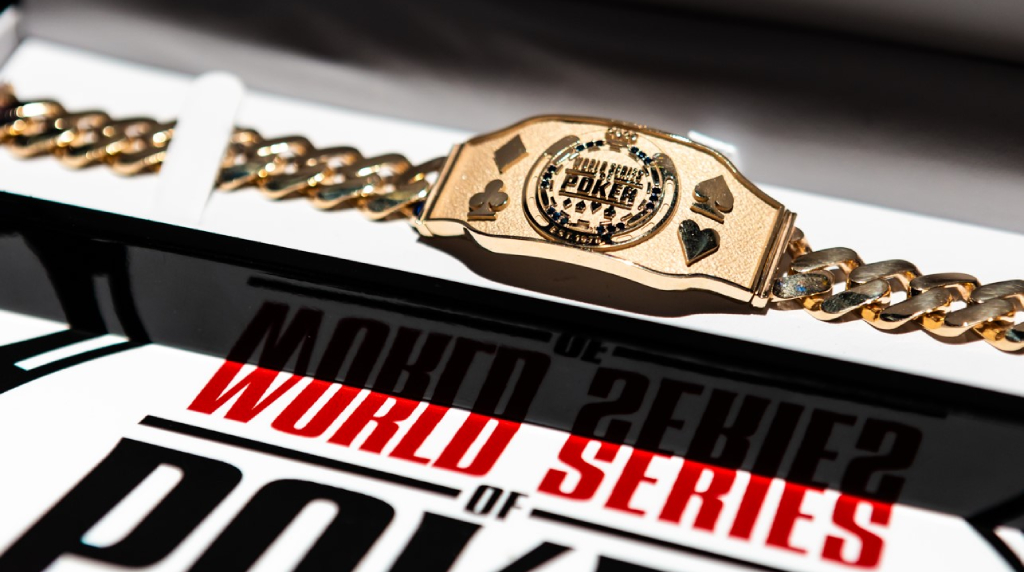 A Close-up of the WSOP Bracelet