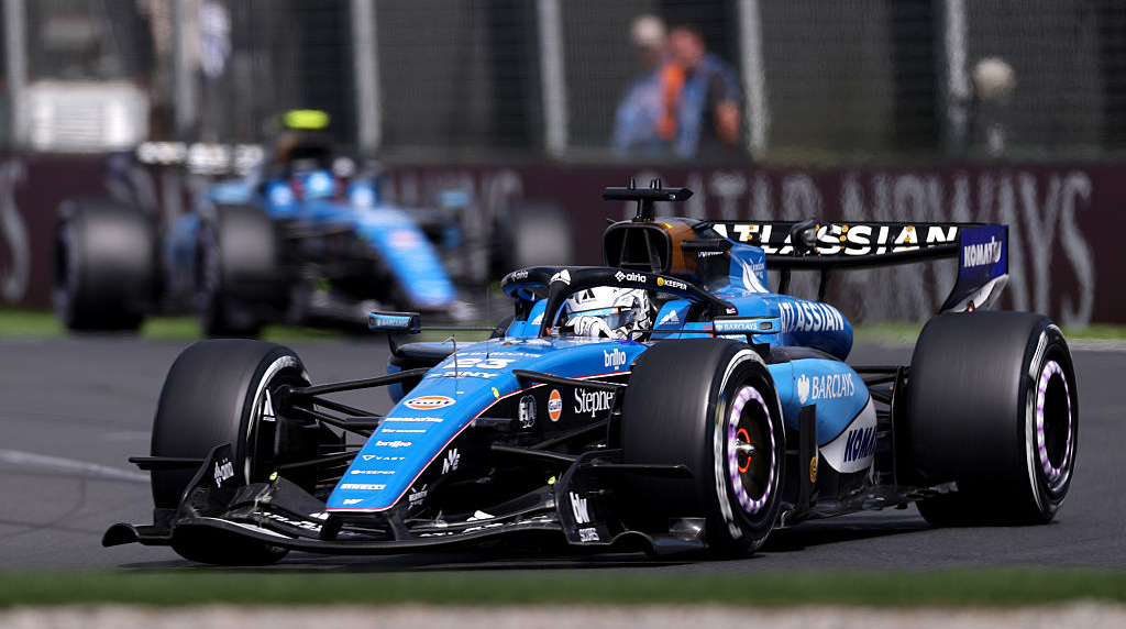 Alexander Albon Driving his Williams FW48 Mercedes During the 2026 Australian Grand Prix.