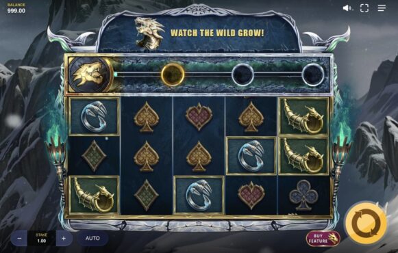 Skärmbild av det nya spelet Archdragon King från Red Tiger