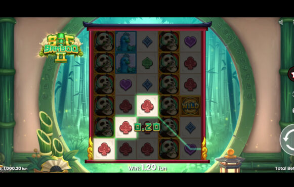 Screenshot from the New Big Bamboo 2 Slot by Push Gaming