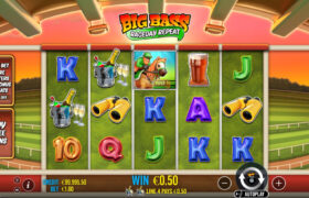 Screenshot from the New Big Bass Raceday Repeat Slot by Pragmatic Play