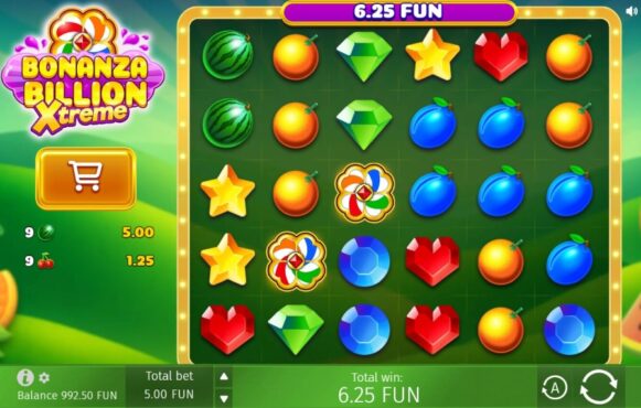 Screenshot from the New Bonanza Billion Xtreme Slot by BGaming