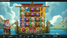 Screenshot from the New Cod of Thunder Dream Drop Slot by Relax Gaming