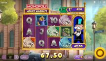 Screenshot from the New Monopoly Money Magnate Slot by Red Tiger