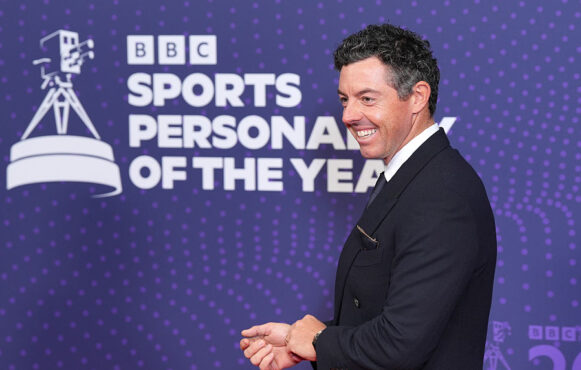 Rory McIlroy Attends the 2025 BBC Sports Personality of the Year Awards