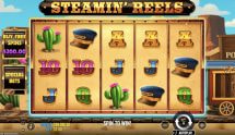 Skärmbild av det nya spelet Steamin’ Reels från Pragmatic Play