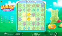 Screenshot from the New Sugar Merge Up Slot by BGaming