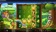 Screenshot from the New Too Many Leprechauns Slot by IGT