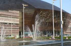 Wales Millennium Centre in Cardiff