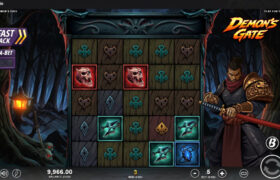 Screenshot from the New Demon's Gate Slot by Slotmill