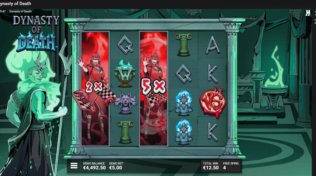 Screenshot from the King's Defence Bonus of Dynasty of Death