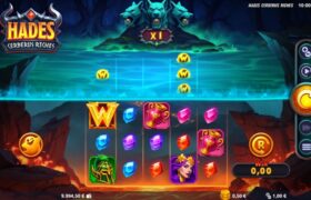 Screenshot from the New Hades Cerberus Riches Slot by Fantasma Games