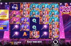 Screenshot from the New Idol Pop Fever Slot by Pragmatic Play
