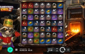 Screenshot from the New Junkyard Kings 2 Slot by Bullshark Games