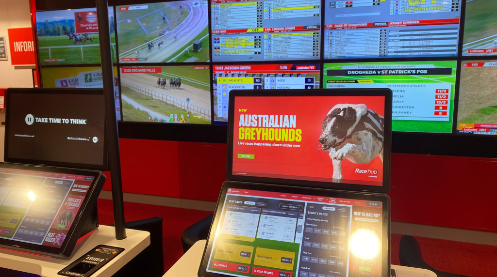 Inside a State-of-the-art Irish Ladbrokes Betting Shop