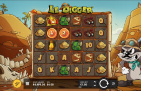 Screenshot from the New Le Digger Slot by Hacksaw Gaming