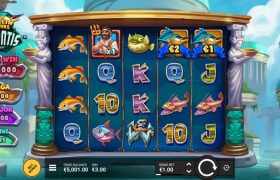 Screenshot from the New Marlin Masters Atlantis Slot by Hacksaw Gaming