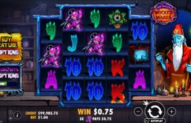 Screenshot from the New Mr Null's Wicked Wares Slot by Pragmatic Play