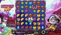 Skärmbild av det nya spelet Munchy Milo från Hacksaw Gaming