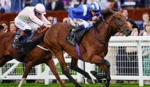 Jim Crowley Riding Raaheeb to Win his Maiden at Ascot.