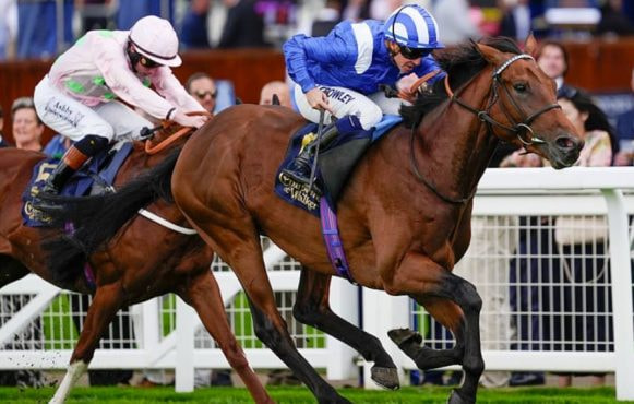 Jim Crowley Riding Raaheeb to Win his Maiden at Ascot.