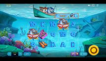 Screenshot from the new Shark Boss slot by Red Tiger