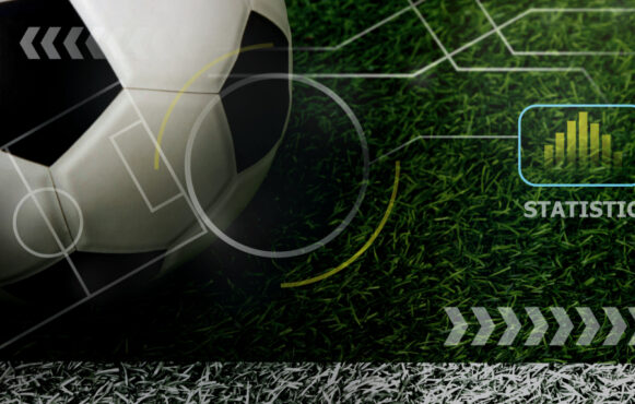 Sports Data Visualisation of Soccer Analytics Showing Player Performance and Match Statistics