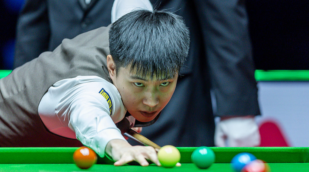 Zhao Xintong in Action During the 2026 WST World Grand Prix Final