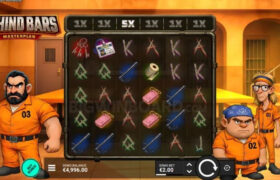 Screenshot from the New Behind Bars Masterplan Slot by Bullshark Games