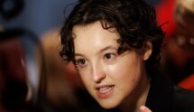 A close-up shot of actress Bella Ramsey.