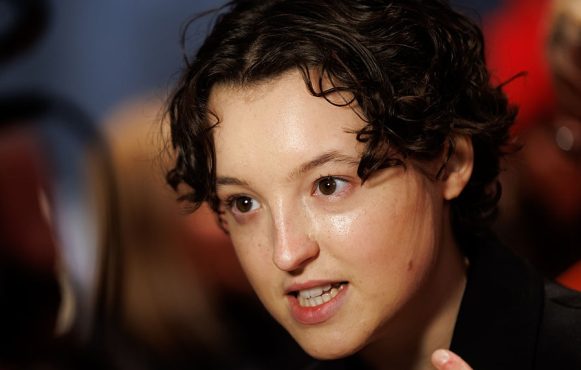 A close-up shot of actress Bella Ramsey.