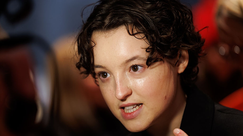 A close-up shot of actress Bella Ramsey.