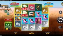 Screenshot from the New Breaking Bad Mega Collect 'em Slot by Playtech