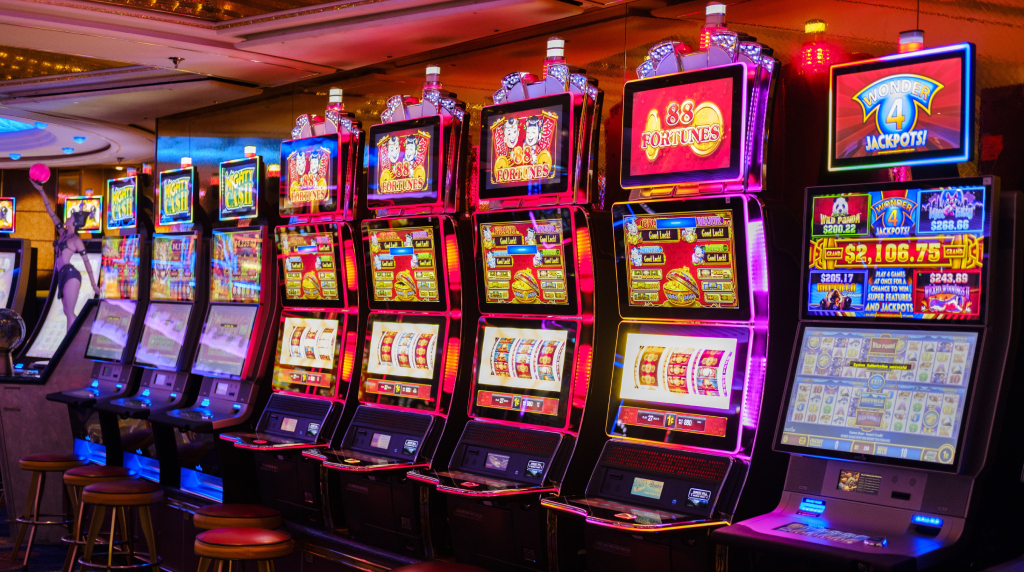 Slot Machines in a Land-Based Casino
