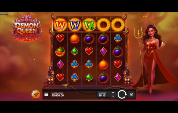 Screenshot from the New Demon Queen Slot by NowNow Gaming