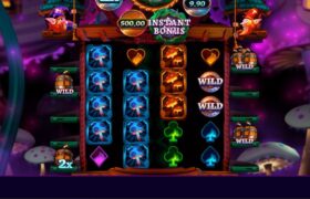 Screenshot from the New Fire Gnomes 2 Magic Wheel Slot by Crazy Tooth Studio