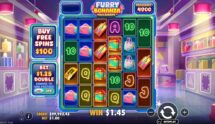 Screenshot from the New Furry Bonanza Megaways Slot by Pragmatic Play