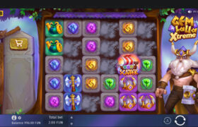 Screenshot from the New Gemhalla Xtreme Slot by BGaming