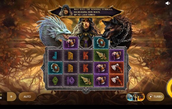 Screenshot from the New Loki's Descendants Slot by Red Tiger Gaming