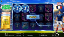 Screenshot from the New Lucky Pack 2026 Cup Slot by BGaming