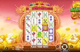 Screenshot from the New Mahjong Wins Triple Pot Slot by Pragmatic Play