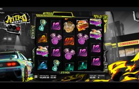 Screenshot from the New Nitro Nights Slot by Hacksaw Gaming