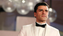Oscar Isaac at the Venice Red Carpet of the movie 'The Card Counter'.