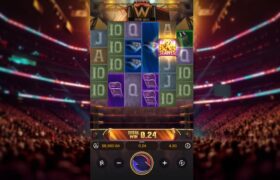 Screenshot from the New Reel Royale Showdown Slot by PG Soft