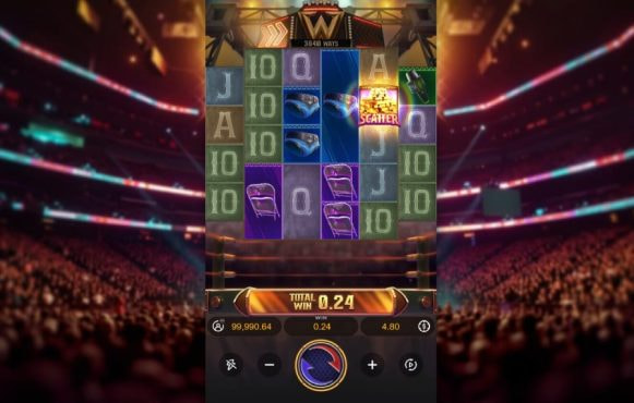 Screenshot from the New Reel Royale Showdown Slot by PG Soft