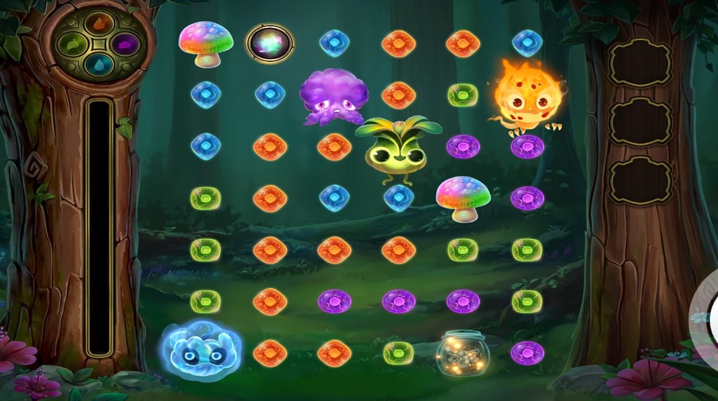 Screenshot from the New Spark of Creation Slot by ELK Studios