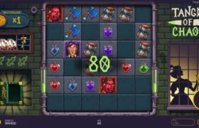 Screenshot from the New Tango of Chaos Slot by Peter & Sons